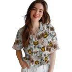 Western Michigan Broncos Hawaiian Shirt – Hibiscus Seaside