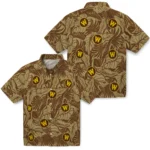 Western Michigan Broncos Hawaiian Shirt – Monstera Layer