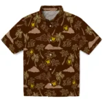 Western Michigan Broncos Hawaiian Shirt – Palm And Clouds