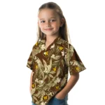 Western Michigan Broncos Hawaiian Shirt – Palm Leaves