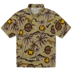 Western Michigan Broncos Hawaiian Shirt – Palm Sunset