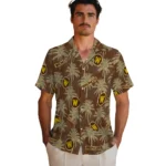 Western Michigan Broncos Hawaiian Shirt – Palm Tree Motif