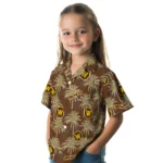 Western Michigan Broncos Hawaiian Shirt – Palm Tree Motif
