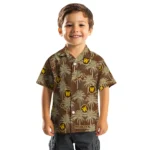 Western Michigan Broncos Hawaiian Shirt – Palm Tree Motif