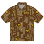 Western Michigan Broncos Hawaiian Shirt – Turtle Lines