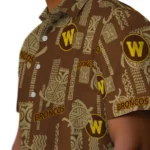 Western Michigan Broncos Hawaiian Shirt – Turtle Lines