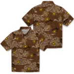 Western Michigan Broncos Hawaiian Shirt – Wave Palm