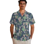 Winnipeg Jets Hawaiian Shirt – Anthurium Overlay
