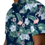 Winnipeg Jets Hawaiian Shirt – Flamingo and Hibiscus
