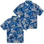 Winnipeg Jets Hawaiian Shirt – Hibiscus Overlay