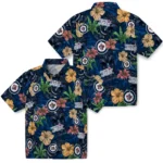 Winnipeg Jets Hawaiian Shirt – Hibiscus Tiki Jungle