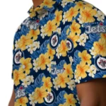 Winnipeg Jets Hawaiian Shirt – Hibiscus Tropics