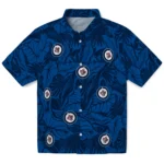 Winnipeg Jets Hawaiian Shirt – Monstera Layer