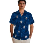 Winnipeg Jets Hawaiian Shirt – Monstera Layer