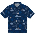 Winnipeg Jets Hawaiian Shirt – Palm And Clouds
