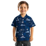 Winnipeg Jets Hawaiian Shirt – Palm And Clouds