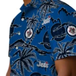 Winnipeg Jets Hawaiian Shirt – Palm Sunset