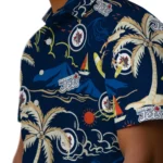 Winnipeg Jets Hawaiian Shirt – Palm Tree Island