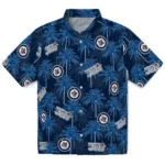 Winnipeg Jets Hawaiian Shirt – Palm Tree Motif