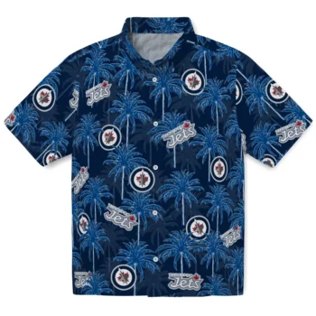 winnipeg jets palm grove blue hawaiian shirts best selling