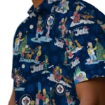 Winnipeg Jets Hawaiian Shirt – Simpsons Christmas