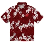 Wisconsin Badgers Hawaiian Shirt – 50th State Flower