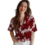 Wisconsin Badgers Hawaiian Shirt – 50th State Flower