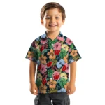 Wisconsin Badgers Hawaiian Shirt – Brilliant Hibiscus Garden