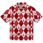 Wisconsin Badgers Hawaiian Shirt – Golfing Plaid