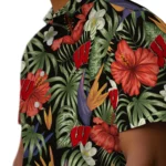 Wisconsin Badgers Hawaiian Shirt – Hawaii Floral Hibiscus