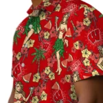 Wisconsin Badgers Hawaiian Shirt – Hawaiian Girls Design
