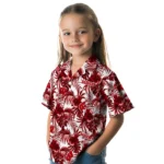 Wisconsin Badgers Hawaiian Shirt – Hibiscus Exotic
