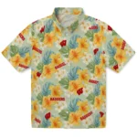 Wisconsin Badgers Hawaiian Shirt – Hibiscus Mood