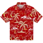 Wisconsin Badgers Hawaiian Shirt – Palm Tree Island