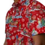 Wisconsin Badgers Hawaiian Shirt – Simpsons Christmas