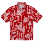 Wisconsin Badgers Hawaiian Shirt – Turtle Lines