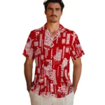 Wisconsin Badgers Hawaiian Shirt – Turtle Lines