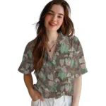 Wyoming Cowboys Hawaiian Shirt – Anthurium Overlay