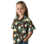 Wyoming Cowboys Hawaiian Shirt – Flamingo and Hibiscus