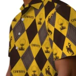 Wyoming Cowboys Hawaiian Shirt – Golfing Plaid
