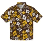 Wyoming Cowboys Hawaiian Shirt – Hibiscus Flower Design