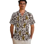 Wyoming Cowboys Hawaiian Shirt – Hibiscus Motif