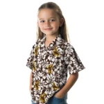 Wyoming Cowboys Hawaiian Shirt – Hibiscus Motif