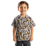 Wyoming Cowboys Hawaiian Shirt – Hibiscus Motif