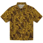 Wyoming Cowboys Hawaiian Shirt – Leaf Outline
