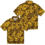 Wyoming Cowboys Hawaiian Shirt – Monstera Layer