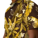 Wyoming Cowboys Hawaiian Shirt – Palm Leaves