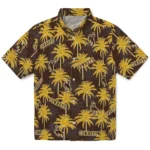 Wyoming Cowboys Hawaiian Shirt – Palm Tree Motif