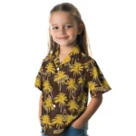 Wyoming Cowboys Hawaiian Shirt – Palm Tree Motif
