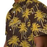 Wyoming Cowboys Hawaiian Shirt – Palm Tree Motif